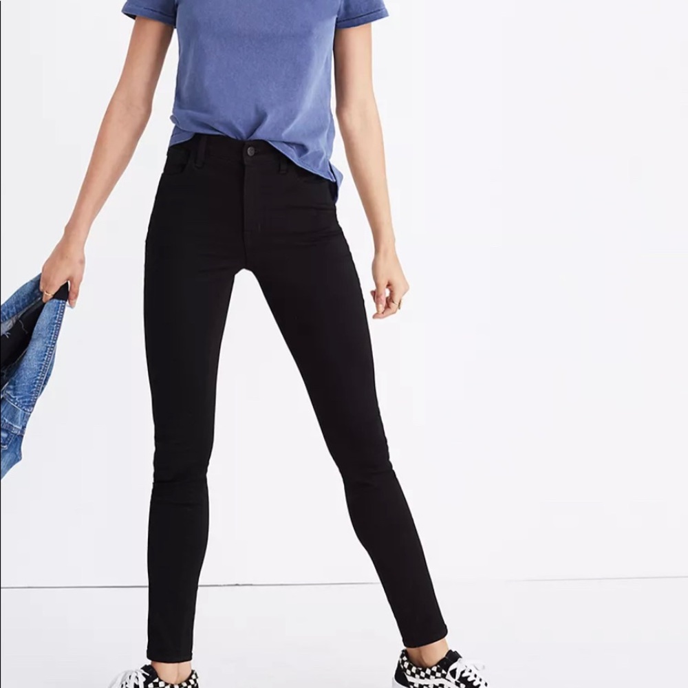 Madewell roadtripper black jeans